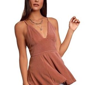 FREE PEOPLE NEVER LET YOU GO TANK,OB985528